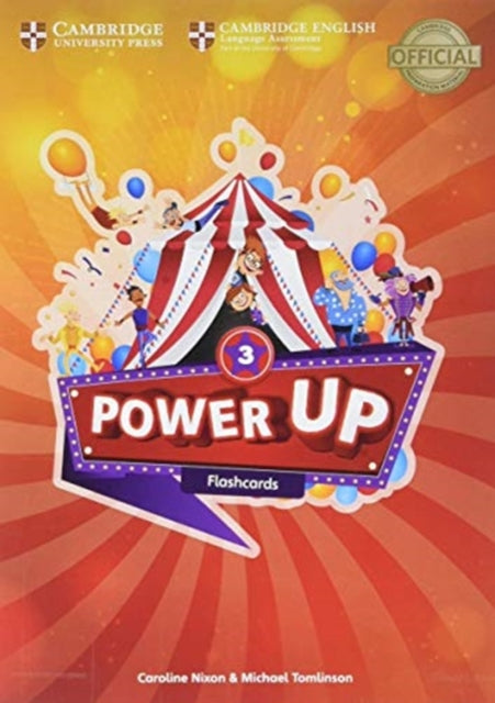 Book cover of: Power Up Level 3 Flashcards (Pack of 175). By: Caroline Nixon
