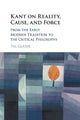 Book cover of: Kant on Reality, Cause, and Force. By: Tal Glezer