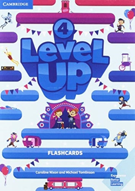 Book cover of: Level Up Level 4 Flashcards. By: Caroline Nixon