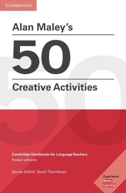 Book cover of: Alan Maley's 50 Creative Activities Pocket Editions. By: Alan Maley