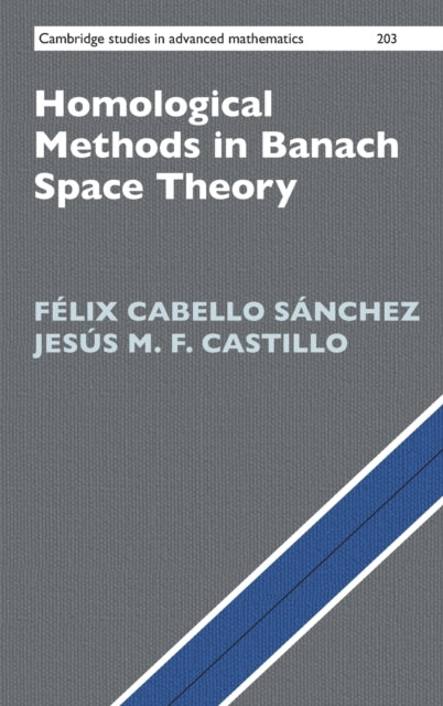 Book cover of: Homological Methods in Banach Space Theory. By: Félix Cabello Sánchez