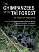 Book cover of: Chimpanzees of the Tai Forest. By: Christophe Boesch