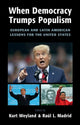 Book cover of: When Democracy Trumps Populism