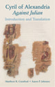 Book cover of: Cyril of Alexandria: Against Julian
