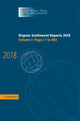 Book cover of: Dispute Settlement Reports 2018: Volume 1, Pages 1 to 602. By: World Trade Organization