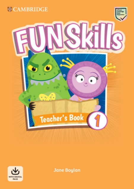 Book cover of: Fun Skills Level 1 Teacher's Book with Audio Download. By: Jane Boylan