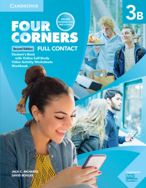 Book cover of: Four Corners Level 3B Super Value Pack (Full Contact with Self-study and Online Workbook). By: Jack C. Richards