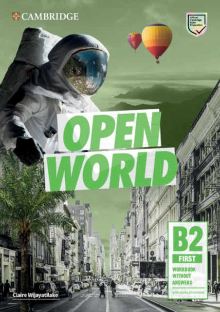 Book cover of: Open World First Workbook without Answers with Audio Download. By: Claire Wijayatilake