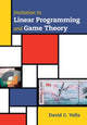Book cover of: Invitation to Linear Programming and Game Theory. By: David C. Vella