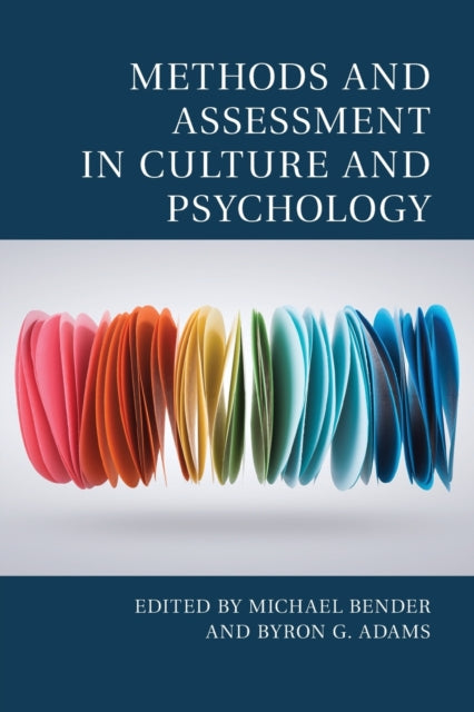 Book cover of: Methods and Assessment in Culture and Psychology. By: Michael Bender