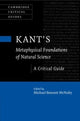 Book cover of: Kant's Metaphysical Foundations of Natural Science. By: Michael Bennett McNulty