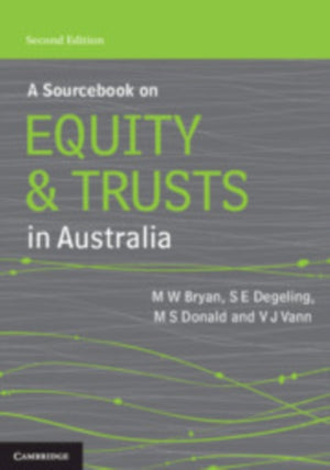 Sourcebook on Equity and Trusts in Australia