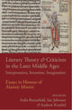Book cover of: Literary Theory and Criticism in the Later Middle Ages. By: A. J. Minnis