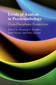 Book cover of: Levels of Analysis in Psychopathology. By: Kenneth S. Kendler