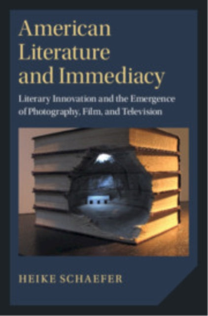 Book cover of: American Literature and Immediacy