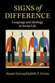 Book cover of: Signs of Difference. By: Susan Gal