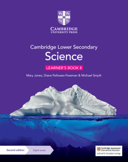 Book cover of: Cambridge Lower Secondary Science Learner's Book 8 with Digital Access (1 Year). By: Mary Jones