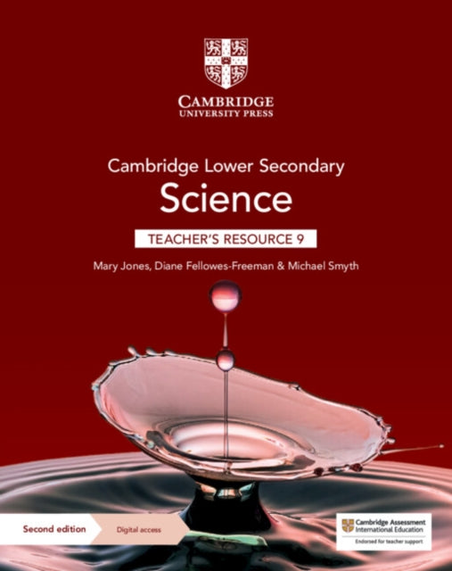 Book cover of: Cambridge Lower Secondary Science Teacher's Resource 9 with Digital Access. By: Mary Jones