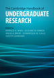 Book cover of: Cambridge Handbook of Undergraduate Research. By: Harald A. Mieg