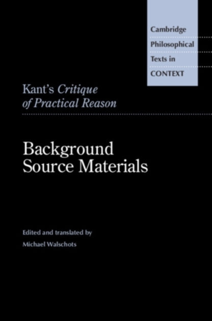Book cover of: Kant's Critique of Practical Reason