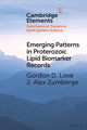 Book cover of: Emerging Patterns in Proterozoic Lipid Biomarker Records. By: Gordon D. Love