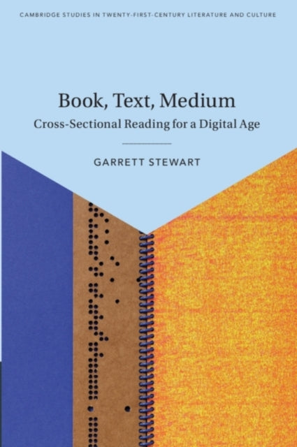 Book cover of: Book, Text, Medium. By: Garrett Stewart
