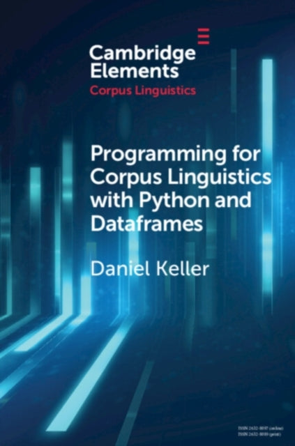 Book cover of: Programming for Corpus Linguistics with Python and Dataframes