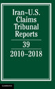 Book cover of: Iran-US Claims Tribunal Reports: Volume 39. By: Lee M. Caplan