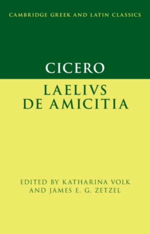 Cicero: Laelius de amicitia
