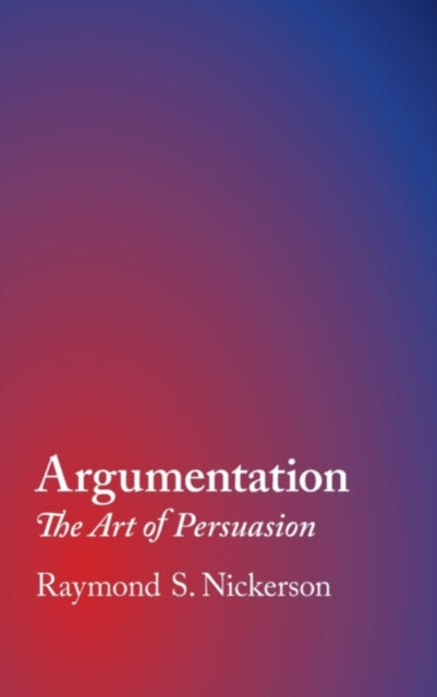 Book cover of: Argumentation. By: Raymond S. Nickerson