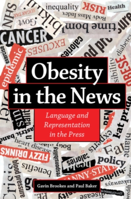 Book cover of: Obesity in the News. By: Gavin Brookes