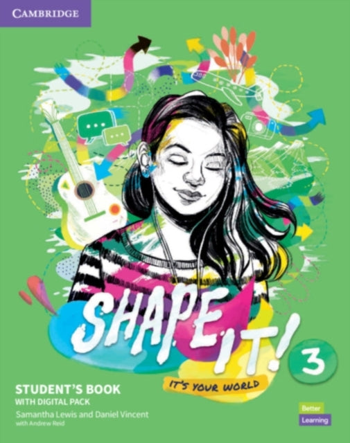 Book cover of: Shape It! Level 3 Student's Book with Practice Extra. By: Samantha Lewis