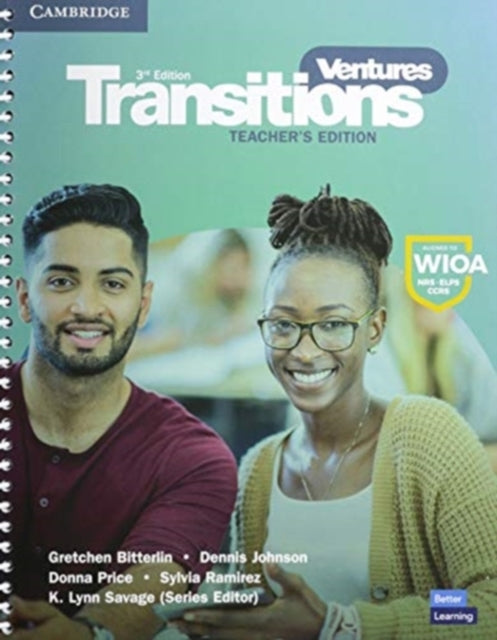 Book cover of: Ventures Transitions Level 5 Teacher's Edition. By: Gretchen Bitterlin