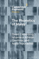 Book cover of: Phonetics of Malay. By: David Deterding