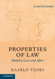 Book cover of: Properties of Law. By: Kaarlo Tuori