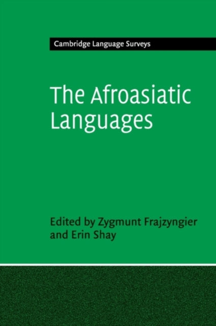 Book cover of: Afroasiatic Languages. By: Zygmunt Frajzyngier