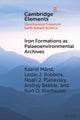Book cover of: Iron Formations as Palaeoenvironmental Archives. By: Kaarel Mänd