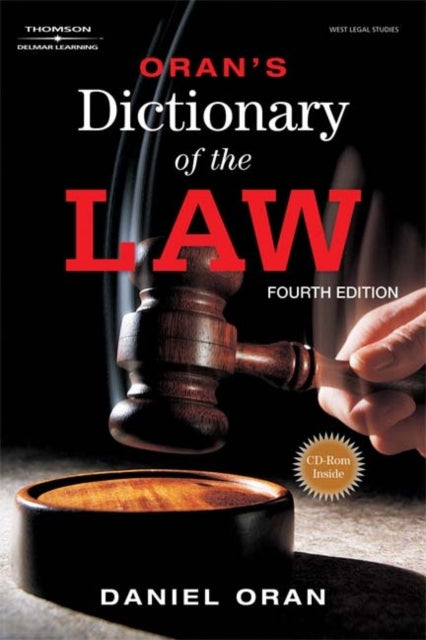Book cover of: Oran's Dictionary of the Law. By: Daniel Oran