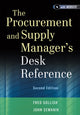 Book cover of: Procurement and Supply Manager's Desk Reference. By: Fred Sollish