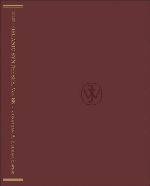 Book cover of: Organic Syntheses, Volume 88