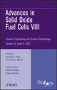 Book cover of: Advances in Solid Oxide Fuel Cells VIII, Volume 33, Issue 4. By: Prabhakar Singh