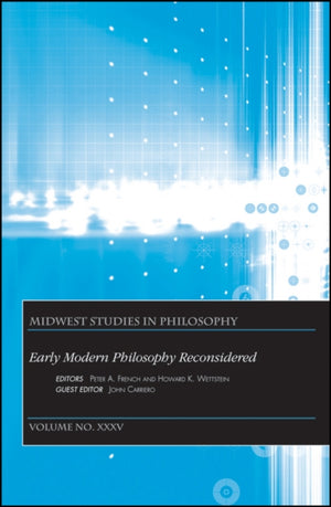 Early Modern Philosophy Reconsidered, Volume XXXV