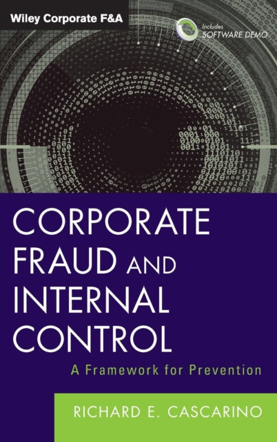 Book cover of: Corporate Fraud and Internal Control, + Software Demo. By: Richard Cascarino