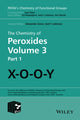 Book cover of: Chemistry of Peroxides, Volume 3. By: Joel F. Liebman