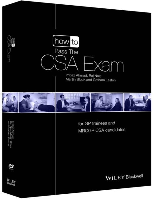 Book cover of: How to Pass the CSA Exam. By: Ahmad, Imtiaz (General practitioner)