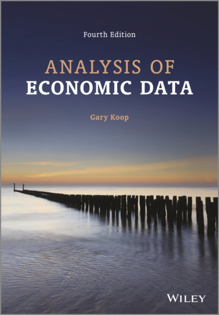 Book cover of: Analysis of Economic Data. By: Gary Koop