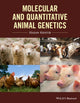 Book cover of: Molecular and Quantitative Animal Genetics