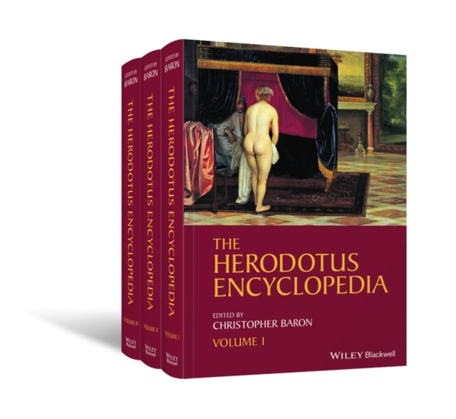 Book cover of: Herodotus Encyclopedia, 3 Volume Set. By: Christopher Baron