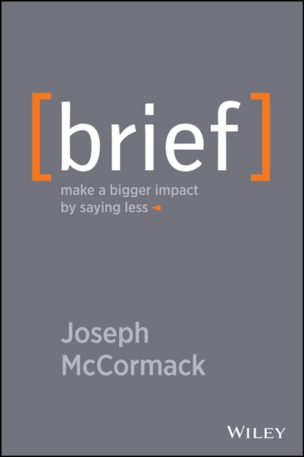 Book cover of: Brief. By: Joseph McCormack