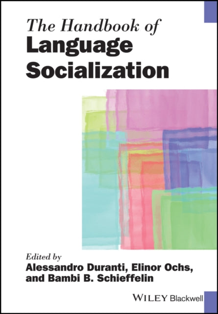 Book cover of: Handbook of Language Socialization